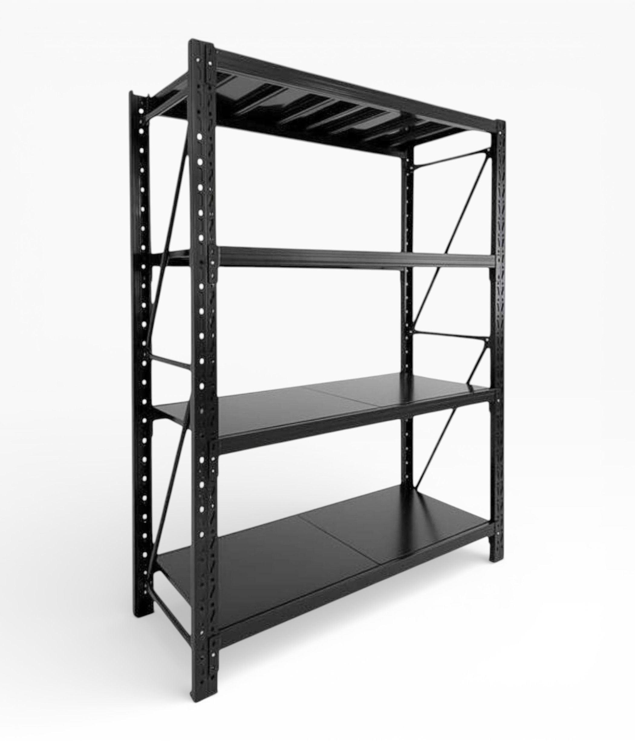 Stål Reol 200cm